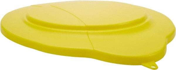 Vikan - 5 Gal Polypropylene Pail Lid - Yellow, For Use with Vikan 5 Gal Pail - Americas Tooling