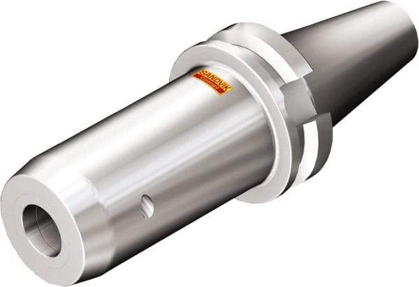 Sandvik Coromant - BT40 Taper Shank, 20mm Hole Diam, Hydraulic Tool Holder/Chuck - 55mm Nose Diam, 88mm Projection, Through Coolant - Exact Industrial Supply