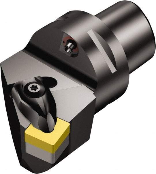 Sandvik Coromant - Right Hand Cut, Size C5, SNMG 432 Insert Compatiblity, Modular Turning & Profiling Cutting Unit Head - 35mm Ctr to Cutting Edge, 60mm Head Length, Through Coolant, Series T-Max P - Americas Tooling