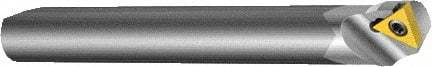 Sandvik Coromant - 8mm Min Bore Diam, 52.5mm OAL, 6mm Shank Diam, CXS..TC Indexable Boring Bar - Screw-On Holding Method - Americas Tooling