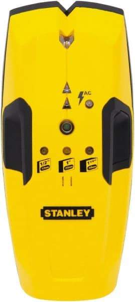 Stanley - 1-1/2" Deep Scan Stud Finder - 9V Battery, Wood, Metal - Americas Tooling