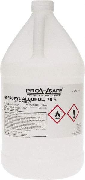 PRO-SAFE - 1 Gallon Isopropyl Alcohol Liquid - Comes in Bottle, 70% Isopropyl Alcohol - Americas Tooling