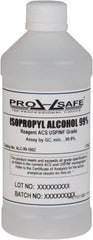 PRO-SAFE - 16 oz Isopropyl Alcohol Liquid - Comes in Bottle, 99% Isopropyl Alcohol - Americas Tooling