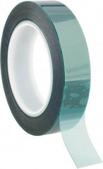 3M - 1" Wide x 72 Yd Long Green Polyester Film Masking Tape - Series 8992, 3.2 mil Thick - Americas Tooling