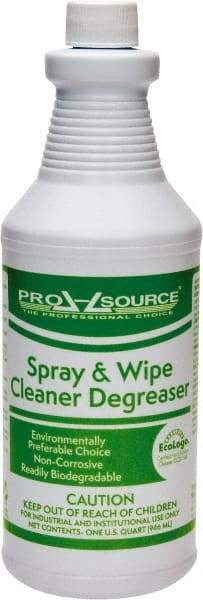 PRO-SOURCE - 32 oz Bottle Cleaner/Degreaser - Liquid, Butyl-Free, Fruit - Americas Tooling