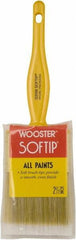 Wooster Brush - 2-1/2" Synthetic General Purpose Paint Brush - 2-7/16" Bristle Length, Plastic Handle - Americas Tooling