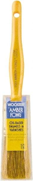 Wooster Brush - 1" Hog General Purpose Paint Brush - 1-15/16" Bristle Length, Plastic Handle - Americas Tooling