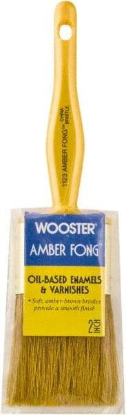 Wooster Brush - 2" Hog General Purpose Paint Brush - 2-7/16" Bristle Length, Plastic Handle - Americas Tooling