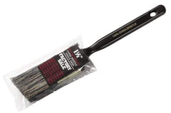 Wooster Brush - 1-1/2" Angled Hog Sash Brush - 1-15/16" Bristle Length, Plastic Handle - Americas Tooling