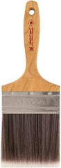 Wooster Brush - 4" Synthetic Wall Brush - 3-15/16" Bristle Length, Maple Handle - Americas Tooling