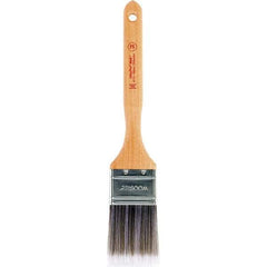 Wooster Brush - 2" Flat Synthetic Sash Brush - 2-11/16" Bristle Length, Maple Handle - Americas Tooling