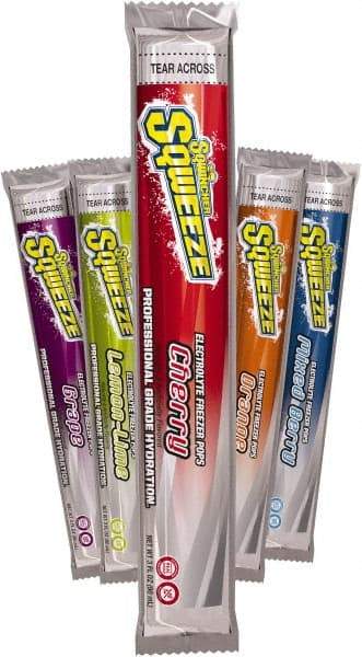 Sqwincher - 3 oz Pack Assorted Flavors Freeze Pop - Liquid Concentrate, Yields 3 oz - Americas Tooling