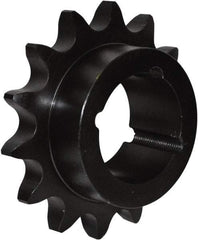 U.S. Tsubaki - 27 Teeth, 5/8" Chain Pitch, Chain Size 50, Taper Lock Sprocket - 2-1/8" Bore Diam, 5.72" Outside Diam - Americas Tooling