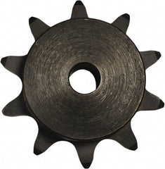 U.S. Tsubaki - 16 Teeth, 1" Chain Pitch, Chain Size 2040, Double Pitch Sprocket - 5/8" Bore Diam, 2.613" Pitch Diam, 2.81" Outside Diam - Americas Tooling