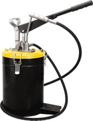 PRO-LUBE - Grease Lubrication 3 Strokes/oz Flow Aluminum & Steel Lever Hand Pump - For 528 oz Container - Americas Tooling