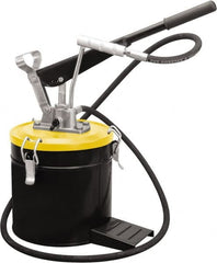 PRO-LUBE - Grease Lubrication 3 Strokes/oz Flow Aluminum & Steel Lever Hand Pump - For 208 oz Container - Americas Tooling