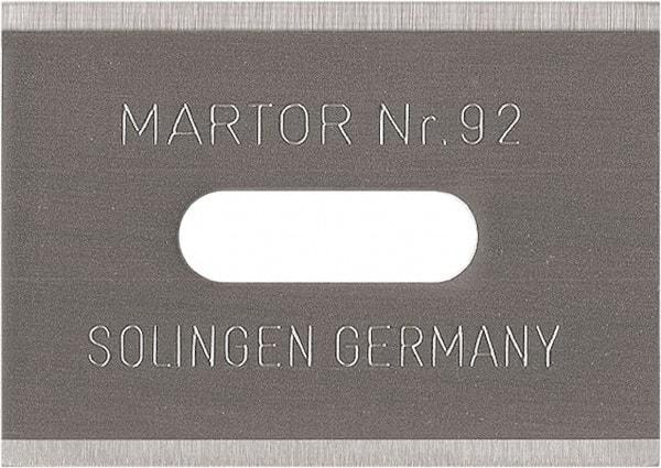 Martor USA - Steel Safety Blade - 1" Blade Length, 0.016" Blade Thickness - Americas Tooling