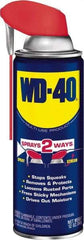 WD-40 - 12 oz Multi-Use Product with Smart Straw, Sprays 2 Ways - Multi-Purpose Lubricant: Stop Squeaks, Removes & Protects, Loosens Rusted Parts, Free Sticky Mechanisms, Drives Out Moisture - Americas Tooling