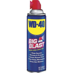 WD-40 - 18 oz Multi-Use Product with Big-Blast Spray - Liquid, Stop Squeaks, Removes & Protects, Loosens Rusted Parts, Free Sticky Mechanisms, Drives Out Moisture - Americas Tooling