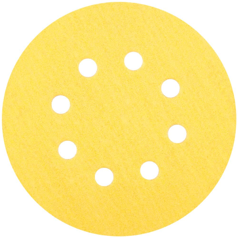 Norton - Hook & Loop Discs; Abrasive Type: Coated ; Disc Diameter (Inch): 5 ; Abrasive Material: Aluminum Oxide ; Grade: Medium ; Grit: 100 ; Series: A290 - Exact Industrial Supply