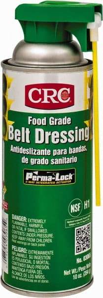 CRC - 16 Ounce Container Clear Aerosol, Belt and Conveyor Dressing - Food Grade, 350°F Max - Americas Tooling