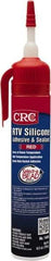 CRC - 8 oz Tube Red RTV Silicone Gasket Sealant - -80 to 500°F Operating Temp, 24 hr Full Cure Time - Americas Tooling