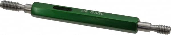 GF Gage - M6x1.00, Class 6H, Double End Plug Thread Go/No Go Gage - Hardened Tool Steel, Size 1 Handle Included - Americas Tooling