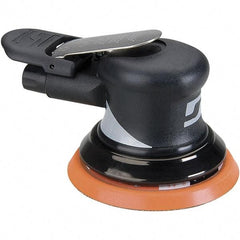 Dynabrade - 12,000 OPM, 18 CFM Air Consumption, Palm Air Orbital Sander - Round Pad, 1/4 NPT Inlet - Americas Tooling