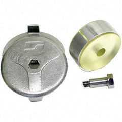 Dynabrade - Brush Mounting Wheel Hub Assembly - Compatible with 4" DynaZip Surface Preparation Tools - Americas Tooling