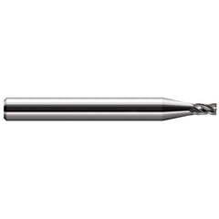 Harvey Tool - 3/64", 0.07" LOC, 1/8" Shank Diam, 1-1/2" OAL, 4 Flute Solid Carbide Square End Mill - Exact Industrial Supply