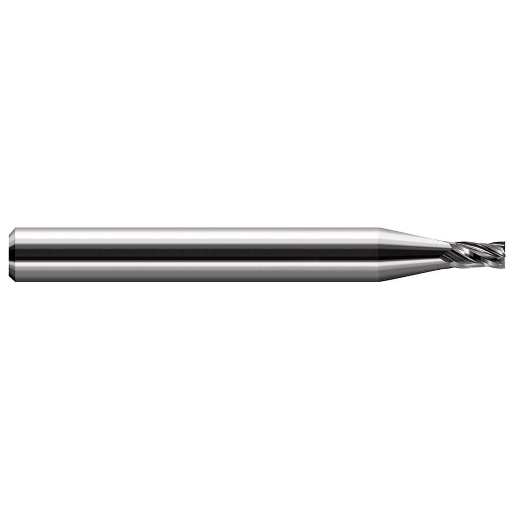 Harvey Tool - Square End Mills; Mill Diameter (Inch): 1/8 ; Mill Diameter (Decimal Inch): 0.1250 ; Length of Cut (Inch): 3/16 ; Length of Cut (Decimal Inch): 0.1870 ; Material: Solid Carbide ; Finish/Coating: Uncoated - Exact Industrial Supply