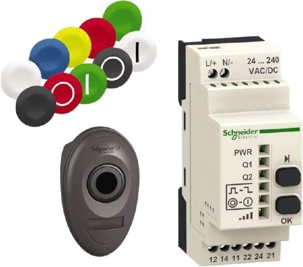 Square D - Maintained (MA) and Momentary (MO), Wireless Pushbutton System with Programmable Receiver - 24-240 VAC/VDC - Americas Tooling