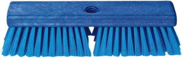 PRO-SOURCE - 1-3/4" Bristle Length, Polypropylene Food Service Brush - 10" Long x 2-1/2" Wide Head, Blue, Foam Block - Americas Tooling