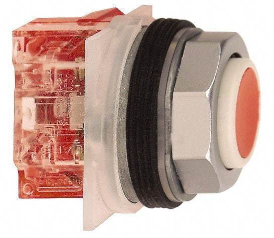 Square D - 1.18 Inch Mount Hole, Pushbutton Switch Only - Multicolored Pushbutton, Nonilluminated, Momentary (MO), Shock and Vibration Resistant - Americas Tooling