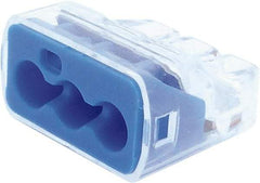 Ideal - 3 Port, 18 to 14 (Strand) AWG Compatible - 0.76" OAL x 0.6935" OAW x 0.373" OAH, Orange - Americas Tooling