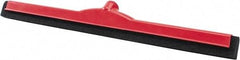 PRO-SOURCE - 24" Rubber Blade Floor Squeegee - Red - Americas Tooling