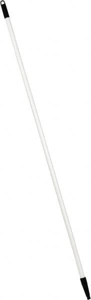 PRO-SOURCE - 60 x 1-1/4" Fiberglass Handle for Floor Squeegees & Push Brooms - Threaded Connection, White - Americas Tooling