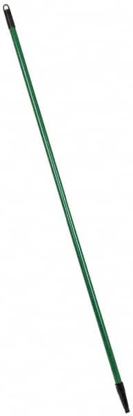 PRO-SOURCE - 60 x 1-1/4" Fiberglass Handle for Floor Squeegees & Push Brooms - Threaded Connection, Green - Americas Tooling