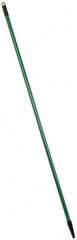 PRO-SOURCE - 60 x 1-1/4" Fiberglass Handle for Floor Squeegees & Push Brooms - Threaded Connection, Green - Americas Tooling