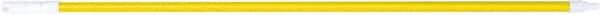 PRO-SOURCE - 60 x 1-1/4" Fiberglass Handle for Floor Squeegees & Push Brooms - Threaded Connection, Yellow - Americas Tooling