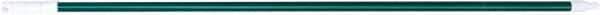 PRO-SOURCE - 54 x 1-1/4" Fiberglass Handle for Floor Squeegees & Push Brooms - Threaded Connection, Green - Americas Tooling