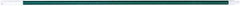 PRO-SOURCE - 54 x 1-1/4" Fiberglass Handle for Floor Squeegees & Push Brooms - Threaded Connection, Green - Americas Tooling