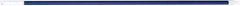 PRO-SOURCE - 54 x 1-1/4" Fiberglass Handle for Floor Squeegees & Push Brooms - Threaded Connection, Blue - Americas Tooling