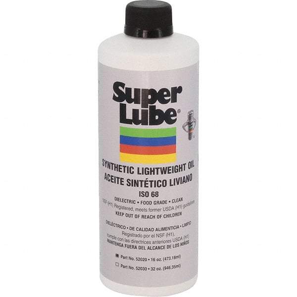 Synco Chemical - 16 oz Bottle Synthetic Lubricant - Translucent, -40°F to 500°F, Food Grade - Americas Tooling