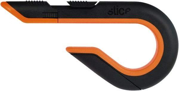 Slice - Retractable Utility Knife - Black & Orange Non-Slip Comfort Handle, 1 Blade Included - Americas Tooling