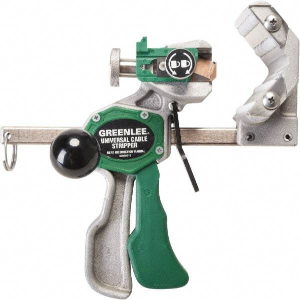 Greenlee - 1/2" to 3" Capacity Cable Wire Stripper - 1/2" Min Wire Gage - Americas Tooling