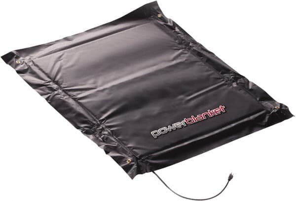 Powerblanket - 48" Long x 36" Wide, Flat, PVC, Standard Heat Blanket - 120 Volts, Flat Back - Americas Tooling