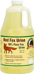 Bare Ground Solutions - Half Gallon of Fox Urine Predator Scent to repel unwanted animals - Exact Industrial Supply