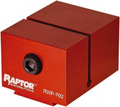 Raptor Workholding - 1-1/2" Jaw Width, 1.82" High x 2.35" Long x 2.95" Wide Dovetail Vise - For Use with 4 & 5 Axis Workholding Systems - Americas Tooling