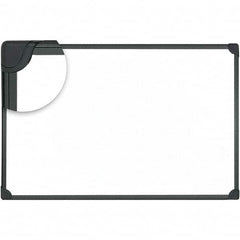 Universal One - 36" High x 48" Wide Magnetic Dry Erase Board - Lacquered Steel, Includes Accessory Tray/Rail & Mounting Kit - Americas Tooling